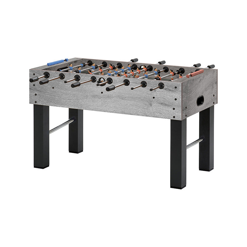 Ξύλινο Ποδοσφαιράκι F-5 grey oak με Εξερχόμενες Ράβδους GARLANDO