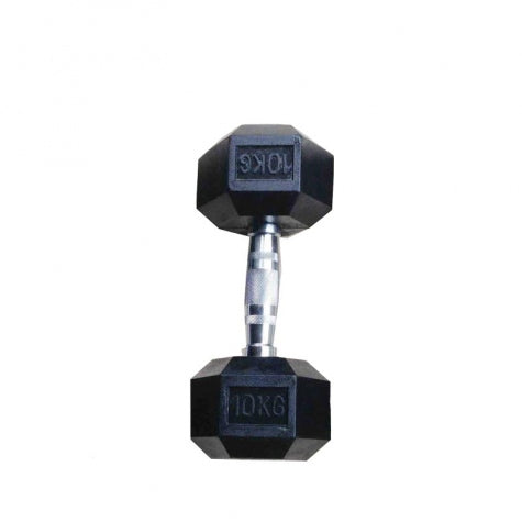 Toorx Professional 10kg Hexagon Dumbbell