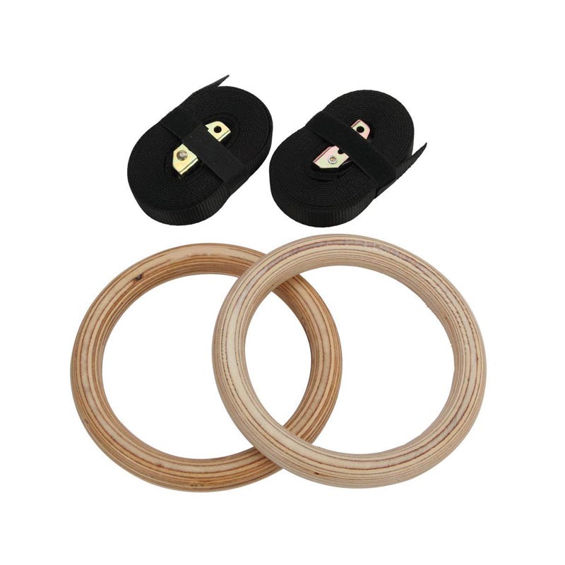 CAGL Toorx Straps Wooden Gymnastics Hoops