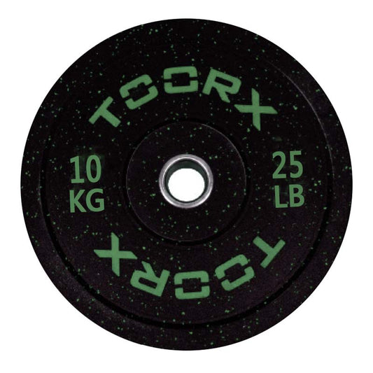 Ολυμπιακός Δίσκος Bumper Crumb 10kg 45cm Toorx