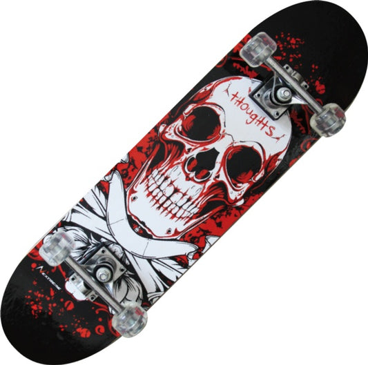 TRIBE PRO (BLOODY SKULL)-maple Skateboard-Nextreme